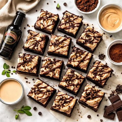 Image of Irish Cream Brownies Light