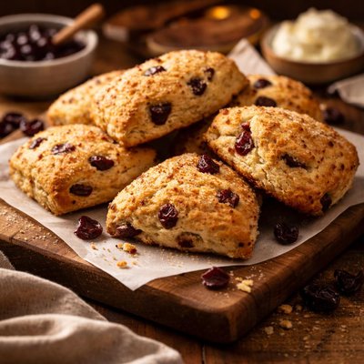 Image of Irish Dried Cherry Buttermilk Scones