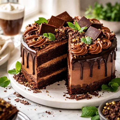 Image of Irish Eyes Godiva Cake