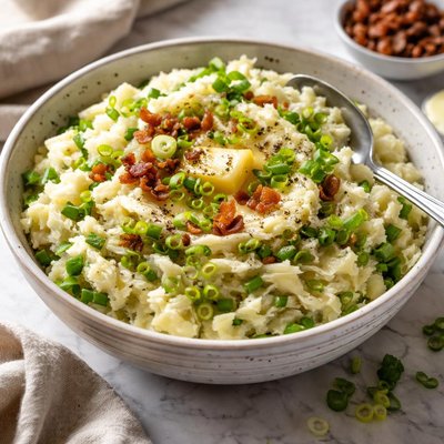 Image of Irish Mashed Potatoes with Cabbage