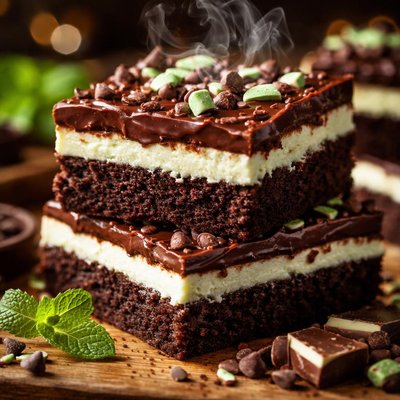Image of Irish Mint Brownies