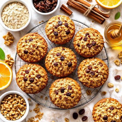Image of Irish Oatmeal Muffins
