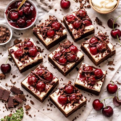 Image of Irresistible Black Forest Bars