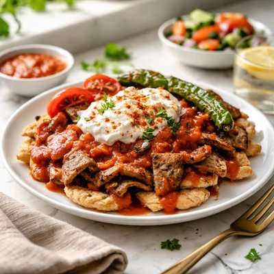 Image of Vegan Iskender Kebab