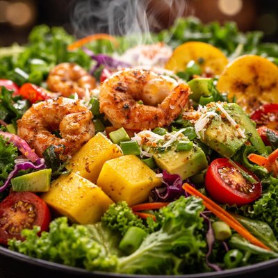 Image of Island Green Salad Caribbean