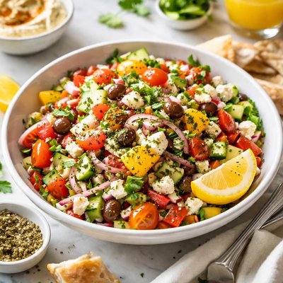Image of Israeli Breakfast Salad