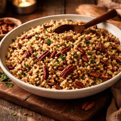 Image of Israeli Couscous with Pecans