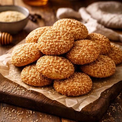 Image of Israeli Sum Sum Sesame Cookies