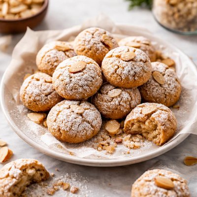 Image of Italian Amaretti Biscuits Cookies