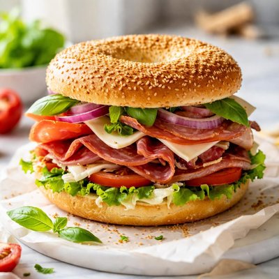Image of Italian Bagel Sandwich