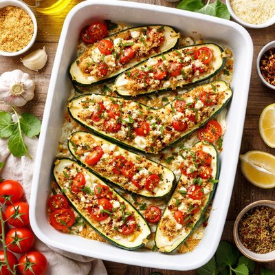 Image of Italian Baked Zucchini