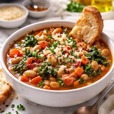 Image of Italian Bean Soup for the Slow Cooker