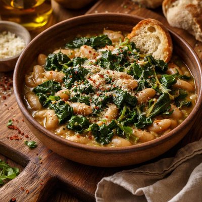 Image of Italian Beans and Greens