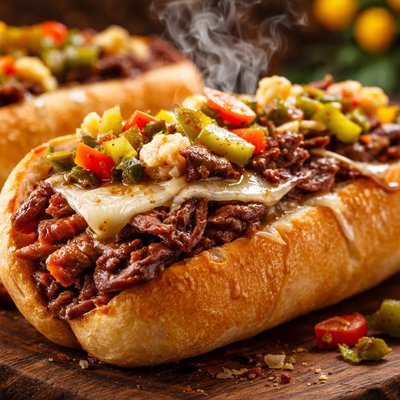 Image of Italian Beef Hoagies