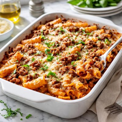 Image of Italian Beef Pasta Bake