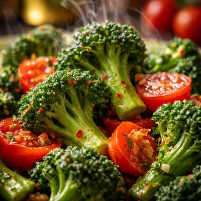 Image of Italian Broccoli with Tomatoes