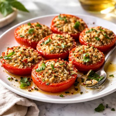 Image of Italian Broiled Tomatoes