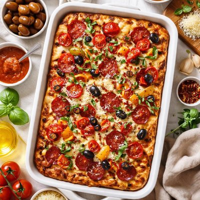 Image of Italian Casserole Bread