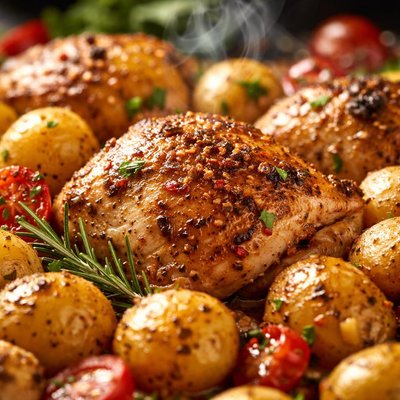 Image of Italian Chicken and Potatoes