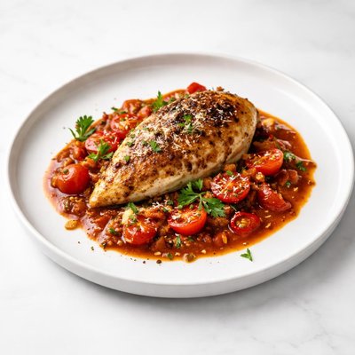 Image of Italian Chicken and Spicy Tomato Sauce