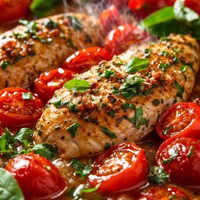 Image of Italian Chicken and Tomatoes