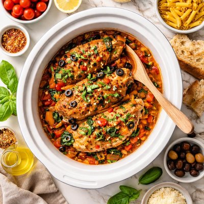 Image of Italian Chicken Crock Pot