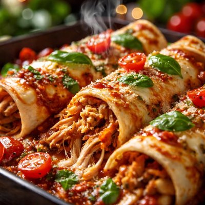 Image of Italian Chicken Enchiladas