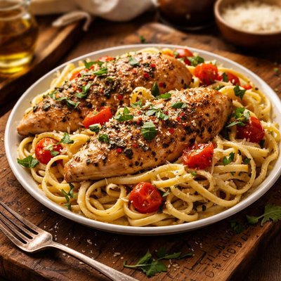 Image of Italian Chicken with Noodles