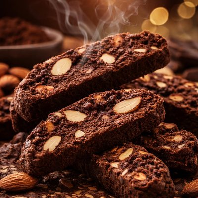 Image of Italian Chocolate Almond Biscotti