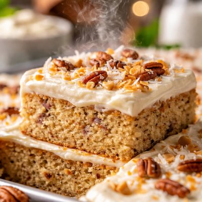 Image of Italian Cream Cookie Sheet Cake with Cream Cheese Icing
