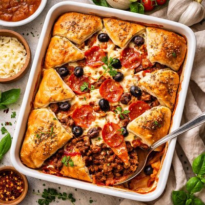 Image of Italian Crescent Casserole