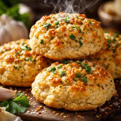 Image of Italian Garlic Biscuits