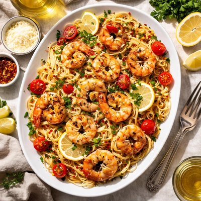 Image of Italian Grilled Shrimp Scampi