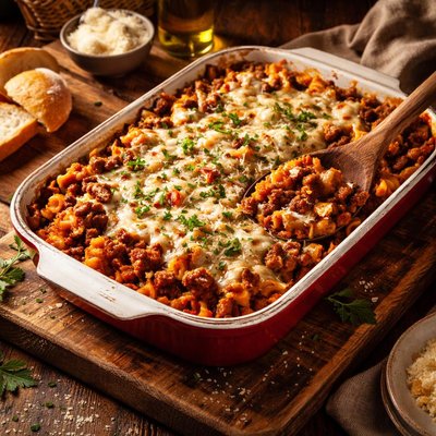 Image of Italian Ground Beef Casserole