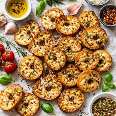 Image of Italian Herb Bagel Chips