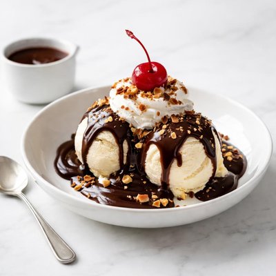 Image of Italian Hot Fudge Sundae