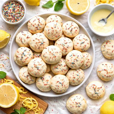 Image of Italian Lemon Drop Cookies