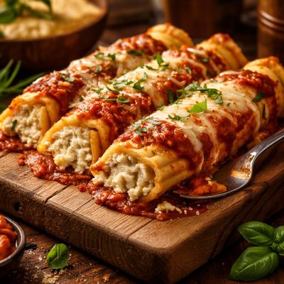 Image of Italian Manicotti