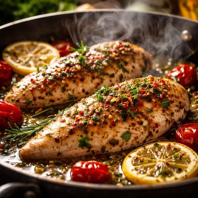 Image of Italian Marinated Chicken Oam Cooking