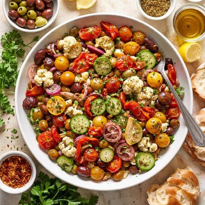 Image of Italian Marinated Vegetable Salad