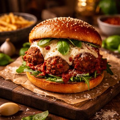 Image of Italian Meatball Burger