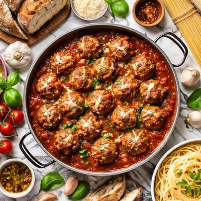 Image of Italian Meatballs Like Mother Makes