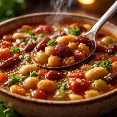 Image of Italian Mixed Bean Soup