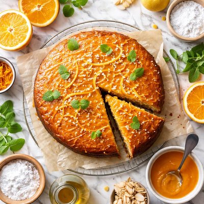 Image of Italian Orange Drizzle Cake