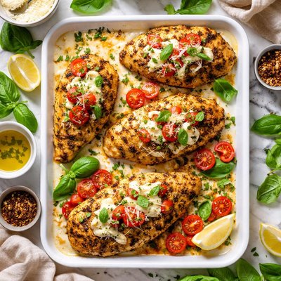 Image of Italian Parmesan Baked Chicken