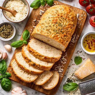 Image of Italian Parmesan Bread for Bread Machine
