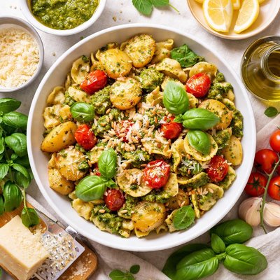 Image of Italian Pesto Potato Pasta 5fix
