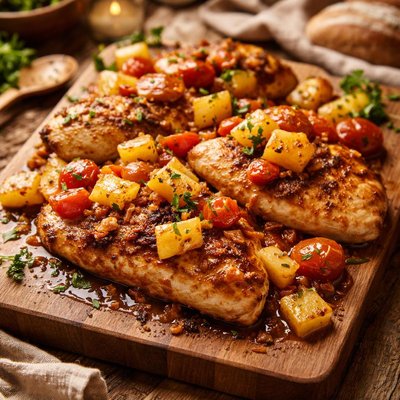 Image of Italian Pineapple Chicken