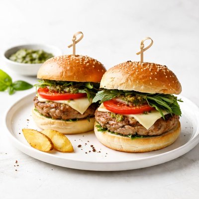 Image of Italian Pork Burgers