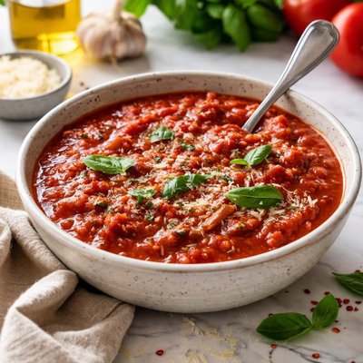 Image of Italian Red Sauce Aka Red Gravy or Spaghetti Sauce